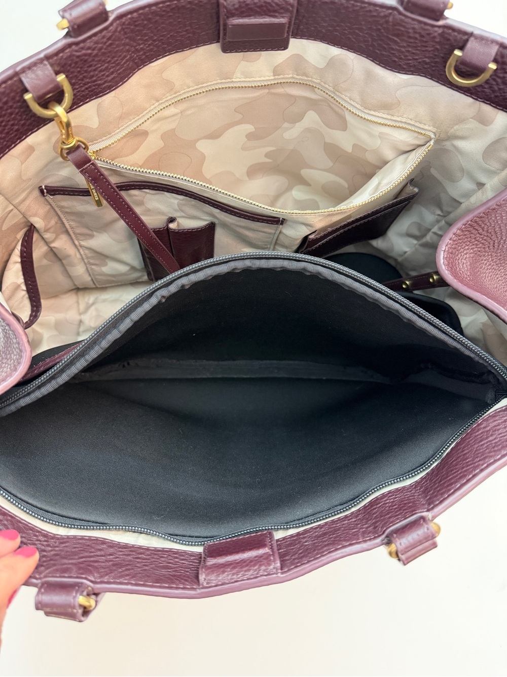 Dagne Dover Allyn Leather Tote - Picture 7 of 11